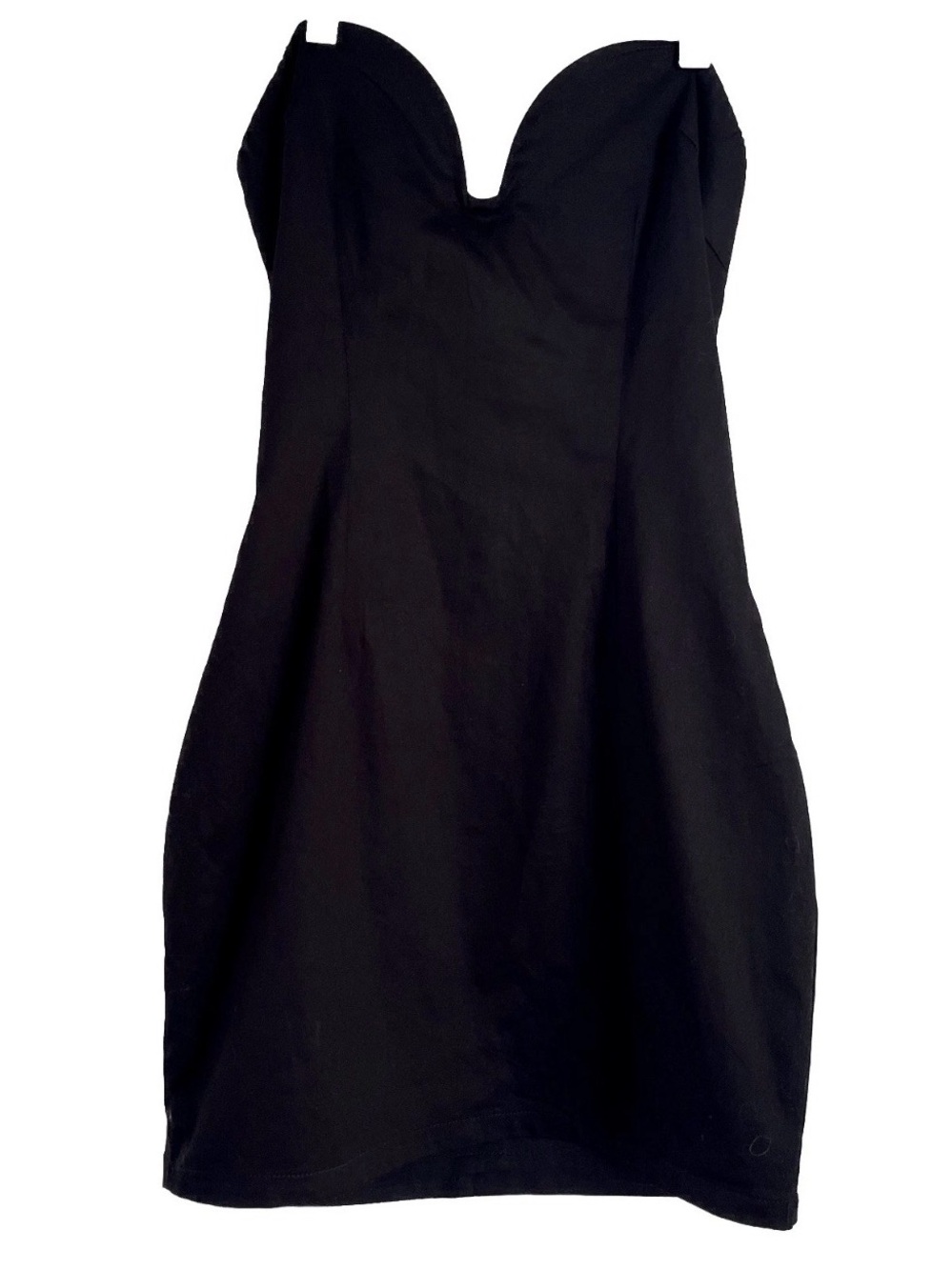 Princess Polly Avie Black Strapless Corset Mini Dress Sz 4 NWT